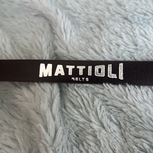Mattioli Belt - Purple Leather with Tags! Never Worn! (Made in Belarus/Italy) - Picture 2 of 8